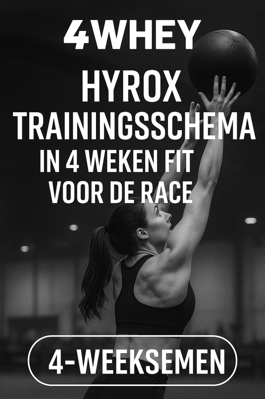 Hyrox Trainingsschema – in 4 weken fit voor de race