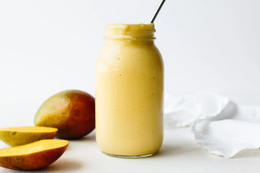 Recept: Tropische Mango-Eiwitsmoothie