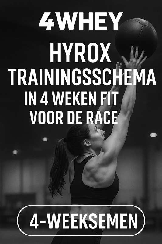 Hyrox Trainingsschema – in 4 weken fit voor de race - 4WHEY
