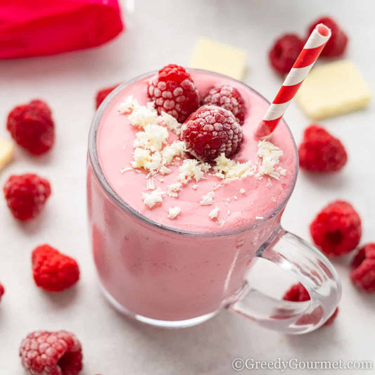 Recept: White Chocolate & Raspberry Recovery Smoothie - 4WHEY