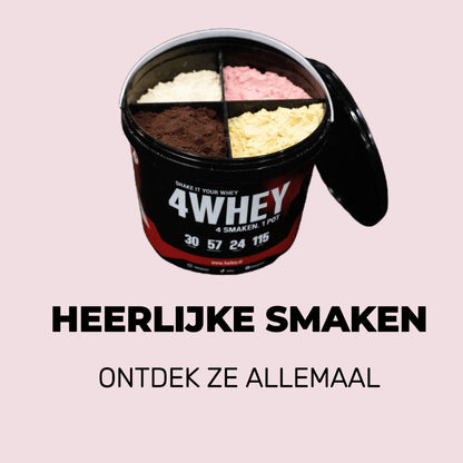 meerdere smaken whey